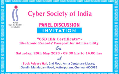 CySI organized Panel Discussion on 65B IEA Certificate