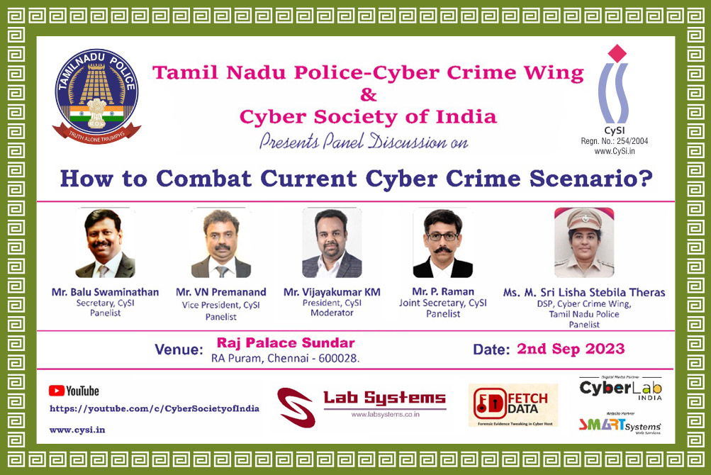 CySI Program on How to Combat the Current Cyber Crime Scenario