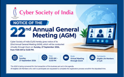 Notice of the 22nd Annual General Meeting (AGM)